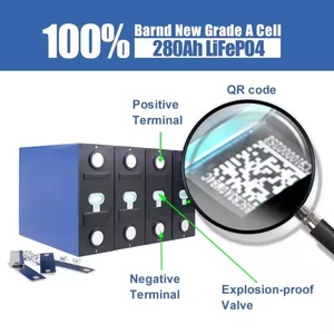 CALB Grade a 3.2v 280ah China Stock Lifepo4 Prismatic Lithium <b>Battery</b> Cell for DIY 12v <b>24v</b> 48v 51.2v Home Energy System Caravans - Product Image 4