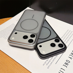Ultra <b>Thin</b> PC Matte Magnetic Mobile Phone Cases for iPhone 18 15 16 17 Pro Max Wireless Charging Protective Hard Cover - Product Image 3