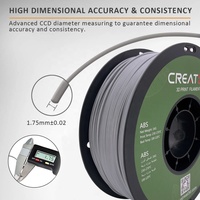 Filamen Cetak 3D CREAT3D Berkualitas Tinggi 1.75mm/3mm ABS, Kekerasan Baik, Filamen Printer 3D ABS