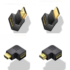 90 Degree Right Angle <b>HDMI</b> Adapter <b>HDMI</b> Male to Female Elbow Extension Connector - Product Image 5