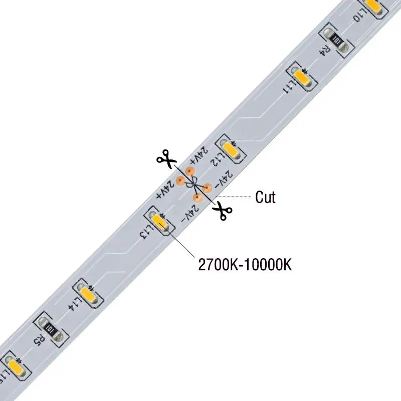 Top sale SMD 3014 LED chip High Value DIY LED Tape Strip