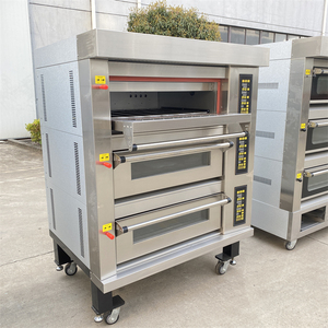 Hoogwaardige elektrische bakkerijapparatuur Nieuwe industriële deckoven voor brood, koekjes en pizza bakken 380V met één jaar garantie - Product Image 3