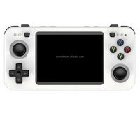 Consoles de jeux vidéo rétro miniatures S R36H avec double emplacement pour cartes, écran IPS de 3,5 pouces avec protection OCA, processeur quadricœur, double joystick