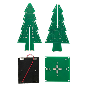 OKN428-16 STEM Educational <b>DIY</b> <b>Kit</b> <b>DIY</b> Soldering <b>Kit</b> Christmas Music Tree 7 Color LED Glow Light Assembly <b>Kit</b> - Product Image 5