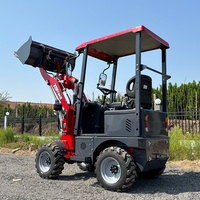 Mini Caricatore Frontale Elettrico TOPONE 4WD con Batteria al Litio, Capacità di Carico 500kg, Alta Efficienza, in Vendita