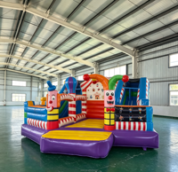 Château gonflable en PVC épaissi - Écologique, garantie 3 ans, idéal pour les aires de jeux et la location événementielle (usage commercial et export)
