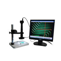 Cámara de Microscopio Digital con Montura C de 2592x1944, Cámara de Microscopio USB de 5MP, Cámara de Microscopio Industrial para Inspección de PCB