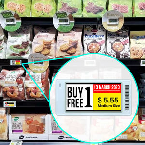 Étiquette de prix numérique de 2,9 pouces pour magasin d'alcool, écran E-Ink NFC passif, étiquette électronique d'étagère ESL, alimentation/communication sans fil - Product Image 5