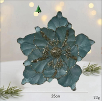 Guirlande de Noël en fleurs artificielles pour la décoration de la maison et des fêtes