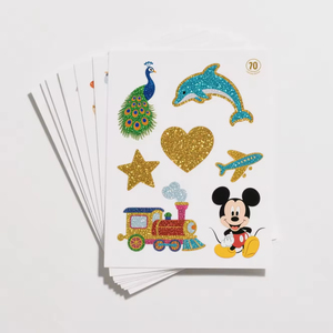 Etiqueta Adhesiva de PVC Holográfica Personalizada UV, Resistente a la Decoloración, Etiqueta Adhesiva de Dibujos Animados Troquelada, Etiquetas Adhesivas Brillantes Impermeables para Decoración - Product Image 4