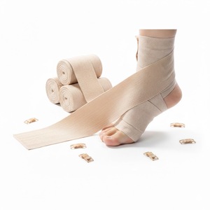 Vendas Médicas 10 x 5 mts, Venda Elástica Corta Suave de Compresión, Tipo Mariposa, Garot Médico, Producto de Consumibles Médicos - Product Image 2
