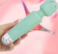 Masseur vibrant corporel en silicone 8 vitesses pour homme et femme, pour clitoris, épaules et cou, jouet sexuel pour femme