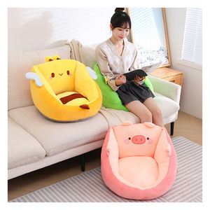 تخفيضات كبيرة على وسادة محشوة على شكل دب وديناصور كرتون محمولة على شكل حيوان خنزير للفتيات كرسي غرفة المعيشة - Product Image 2