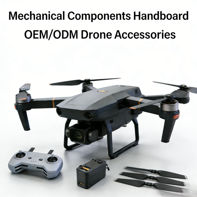 CNC Machining for Custom Drone Model Parts UAV Quadcopter Hobby Model Spare Parts OEM Supply Small Batch Processing