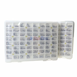 320ชิ้น/เซ็ต80ชุดขนาด29 ~ 41 + สายรัดโมลาร์วัสดุสำหรับจัดฟันพร้อมชุดท่อ - Product Image 3