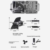 Propulseur de planche à pagaie motorisée haute performance avec télécommande sans fil, moteur électrique pour SUP, pour le surf et les loisirs nautiques