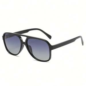 Lunettes de soleil rétro personnalisées avec logo 2025, anti-lumière bleue, UV400, polarisées, surdimensionnées, style aviateur, pour hommes et femmes - Product Image 5