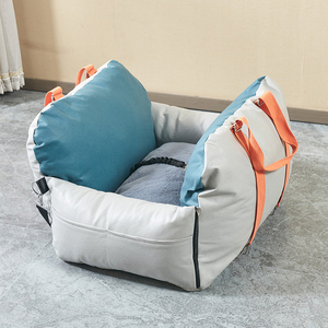Lit de siège de <span class=keywords><strong>voiture</strong></span> pour animaux de compagnie étanche facile à nettoyer siège d'appoint Portable petit chien lit de siège de <span class=keywords><strong>voiture</strong></span> pour les voyages en plein air - Product Image 5