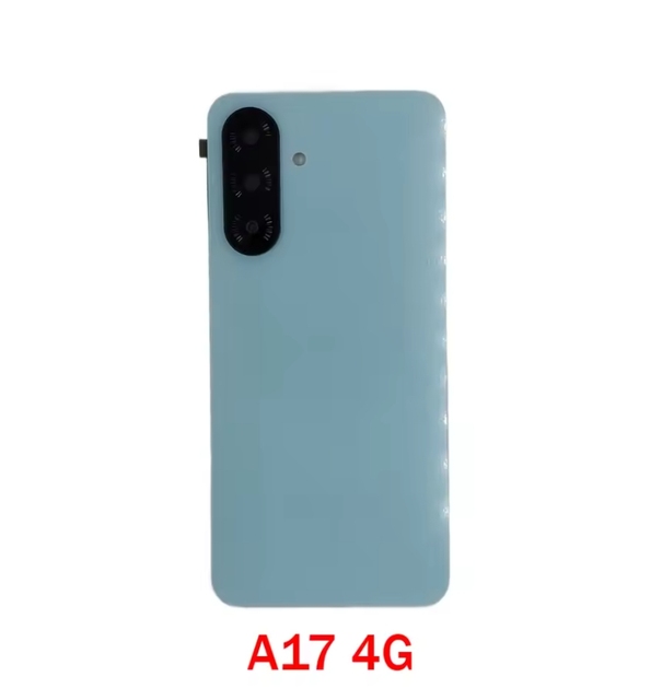 Battery Back Cover for Samsung Galaxy A17 4G (A175F)/A17 5G (A176B) Battery Cover Housing Cover Repair Parts With / Without Lens