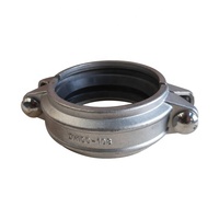 OEM DN20-DN300 304 316L d'accouplement en acier inoxydable pipeline anti-incendie pince à rainure