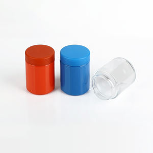 Frasco de Vidrio de Boca Ancha con Tapa de Plástico para Almacenamiento de <span class=keywords><strong>Exfoliante</strong></span> <span class=keywords><strong>Facial</strong></span>, Venta al por Mayor de Fábrica - Product Image 5