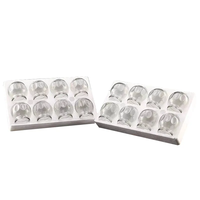 Ventouses sous vide en verre Aspiration forte Massage d'acupuncture Pots de ventouses Traitement par aspiration Ventouse Ensemble de 12 tasses