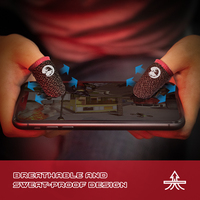 Nouvelles manchons de jeu antidérapantes et conductrices 2025 pour les pouces – Idéales pour Battleground et PUBG