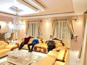 यूरोपीय हॉट सेल लिविंग रूम लक्जरी ऑस्ट्रेलियाई नक्काशी ठोस लकड़ी विला चमड़े के सोफे - Product Image 2