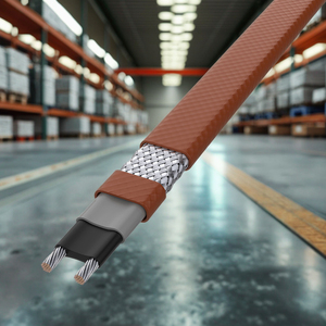 Câble chauffant électrique à température auto-régulée, conducteur en alliage de <span class=keywords><strong>cuivre</strong></span> étamé, isolation FEP pour le chauffage de tuyaux et le traçage thermique - Product Image 1