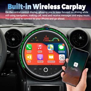 Radio Multimedia con Pantalla Táctil Android 12 de 9 Pulgadas, GPS y Carplay para BMW Mini Cooper Countryman R56 R60 F54 F55 F56 - Product Image 6