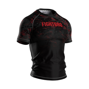 Fightbro manga corta Rashguard <span class=keywords><strong>BJJ</strong></span> <span class=keywords><strong>Manto</strong></span> - Product Image 4