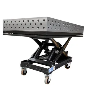 Elevador de mesa de soldadura de alta calidad Tipo de elevación hidráulica 3D con soporte de soporte
