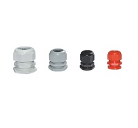 Presse-étoupe métrique en plastique Nylon IP68 tous types étanche M12 M16 M20 noir/blanc SH-BDM-28