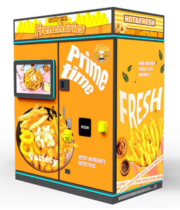 Friteuse distributrice sur mesure, spécialement conçue pour les centres commerciaux et les immeubles de bureaux - Product Image 2