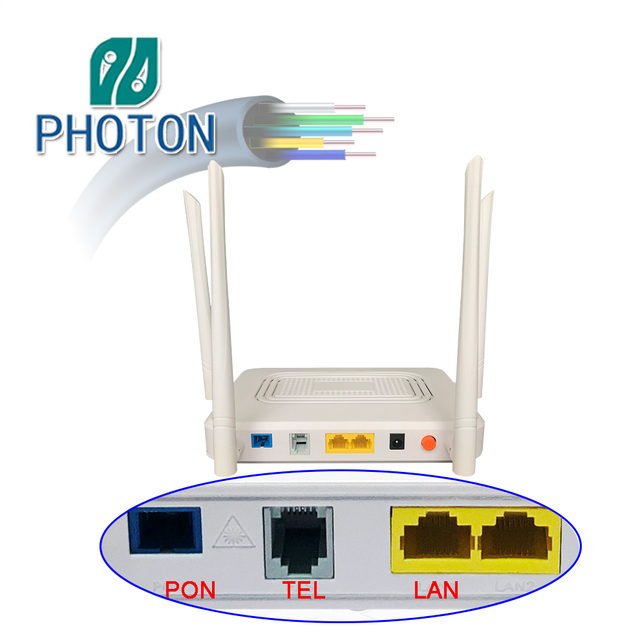 2ge+pots+WiFi dual band gepon xpon ont router PTF2262Q