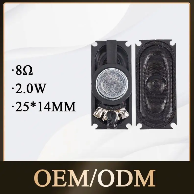 Portable 40Mm Multi-Medium 3W 8Ohm Driver Unit Power 8 Ohm Mylar Speaker