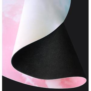 Tapete de Yoga Ecológico Antideslizante de Caucho Natural de 4mm, Circular, 60x60cm, con Correa de Transporte, Plegable, para Meditación, Oración <span class=keywords><strong>y</strong></span> Ejercicio Relajante - Product Image 3