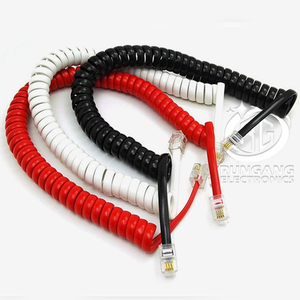 Câbles téléphoniques industriels solides et durables personnalisés RG, câbles plats en PUR - Product Image 1