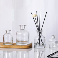 Diffuseur d'arôme bouteille 50ml diffuseur en verre bouteille verre luxe reed diffuseur bouteilles en gros