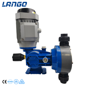 Bomba dosificadora de diafragma mecánica de ácido solvente GX400 con reductor de velocidad de engranaje helicoidal de diafragma de PTFE para <span class=keywords><strong>tratamiento</strong></span> de agua - Product Image 3