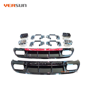 Diffuseur arrière de haute qualité W176 style A45 pour Mercedes Benz classe <span class=keywords><strong>A</strong></span> 2013 <span class=keywords><strong>2015</strong></span> 2016 2017 2018 - Product Image 2