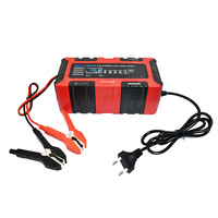 Chargeur de batterie intelligent électrique 12V 24V 180W AC/DC le plus vendu, 10A/5A, réparation automatique par impulsions, contrôle de température avancé