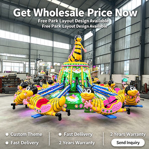Manège de parc d'attractions extérieur certifié CE, 16 places, thème personnalisé, équipement <span class=keywords><strong>commercial</strong></span> pour enfants et familles, idéal pour les foires et centres commerciaux - Product Image 6
