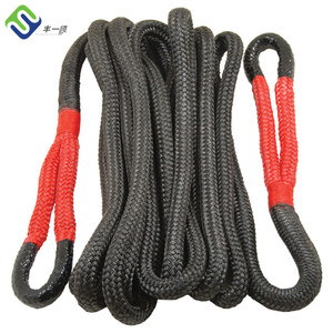 Corde de récupération en nylon 66 double tressé de 25mm * 6m pour remorquer des véhicules coincés - Product Image 6