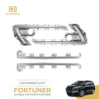 Iluminación Ambiental LED OEM para Automóviles, Diseño Interior, Tira de Luz Dinámica para Toyota Fortuner, 12V, Conexión Plug & Play