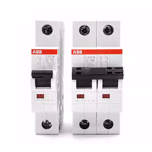 Interruttore Automatico Miniaturizzato Originale ABB Serie S200 1P 2P 3P 4P 1A 2A 3A 4A 6A 10A 13A 16A 20A 25A 32A 40A 50A 63A 80A 100A - Product Image 1