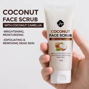 Vitamin C and Turmeric Face <strong>Scrub</strong> <strong>Cream</strong> Private Label Organics <strong>Facial</strong> <strong>Scrub</strong> Exfoliating Clears Blackheads Improve Dark Spot Acne - Product Image 3