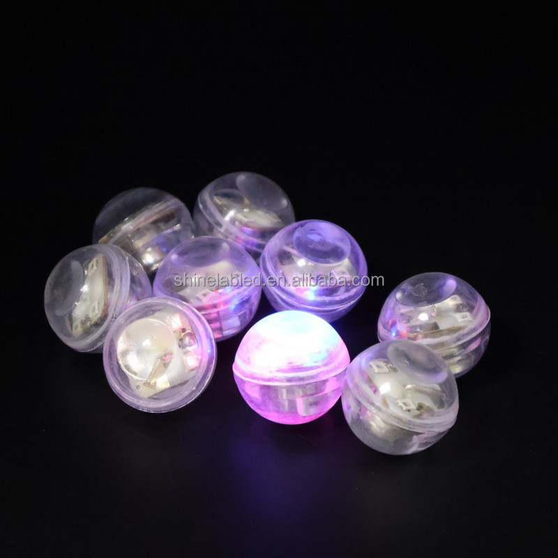 Colorful LED Mini Lights Glowing Ball Shape Decor Lights for Party Celebration Night Decor