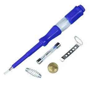 Sali caneta teste detectora de voltagem elétrica, lápis de teste detector de cores de plástico