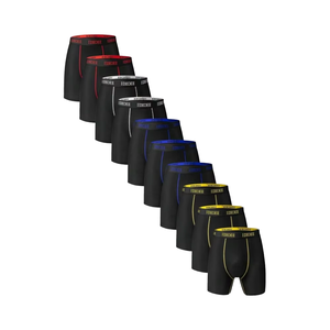 Boxers pour hommes en polyester et coton à séchage rapide - Product Image 1
